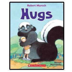 BUNDLE & SAVE 🦨 Hugs by Robert Munsch - Children's Board Book